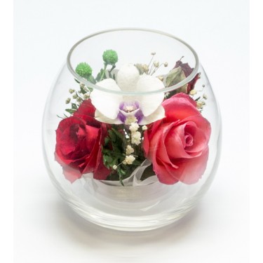 "NaturalFlowers" Арт: BmiM-04 цветы в стекле